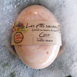 Savons galet CLASSIC , Parfum Coco