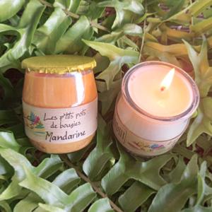 Les p'tits pots de bougies   Mandarine