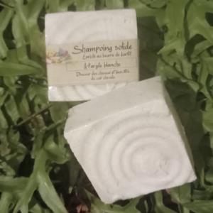 Shampoing solide à l'argile blanche  Aide contre les pellicules