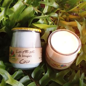 Les p'tits pots de bougies  Coco