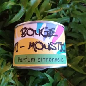 Bougie carbet à la citronnelle, anti moustiques